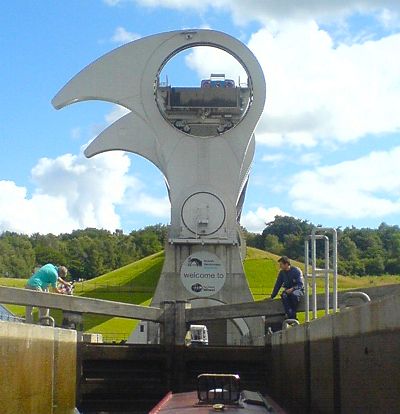 Scotland - Falkirk Wheel & Forth & Clyde
